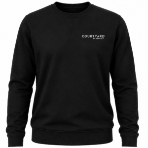 Courtyard Crewneck Sweatshirt Black