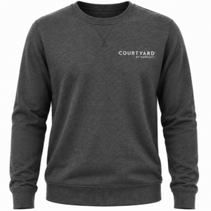 Courtyard Crewneck Sweatshirt Gray