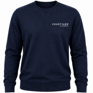Courtyard Crewneck Sweatshirt Navy