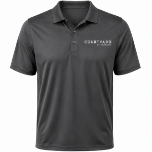 Courtyard Performance Polo Graphite