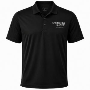 SpringHill Performance Polo Black