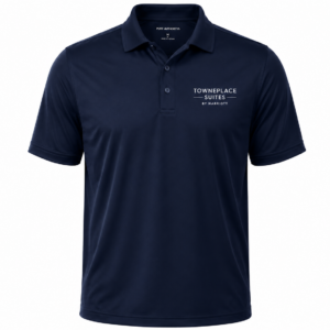 TownePlace Performance Polo Navy Blue