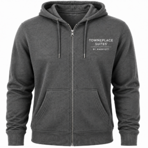 TownePlace Zip-Up Hoodie Gray